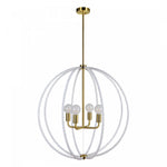 Mael Pendant - White/Gold