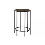 Remi Side Table - Black/Brown