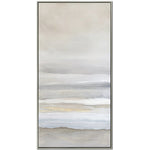 Gilded Drift I Wall Art - Beige - 48 X 24