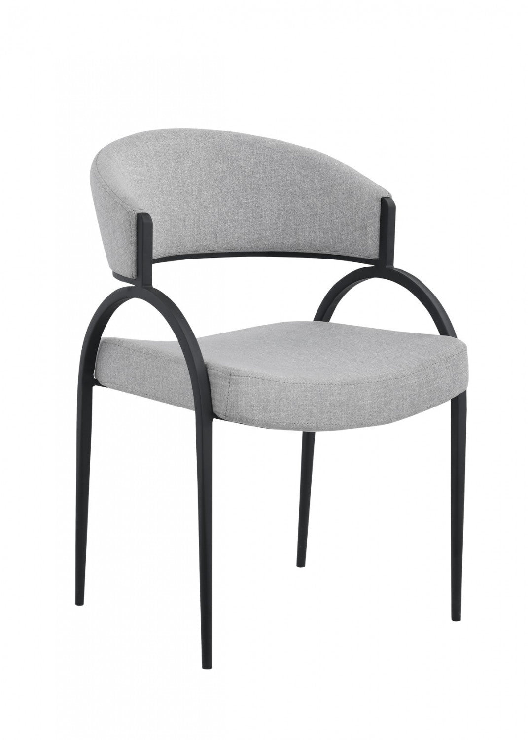 Sena Dining Chair - Grey/Black - Set of Two
