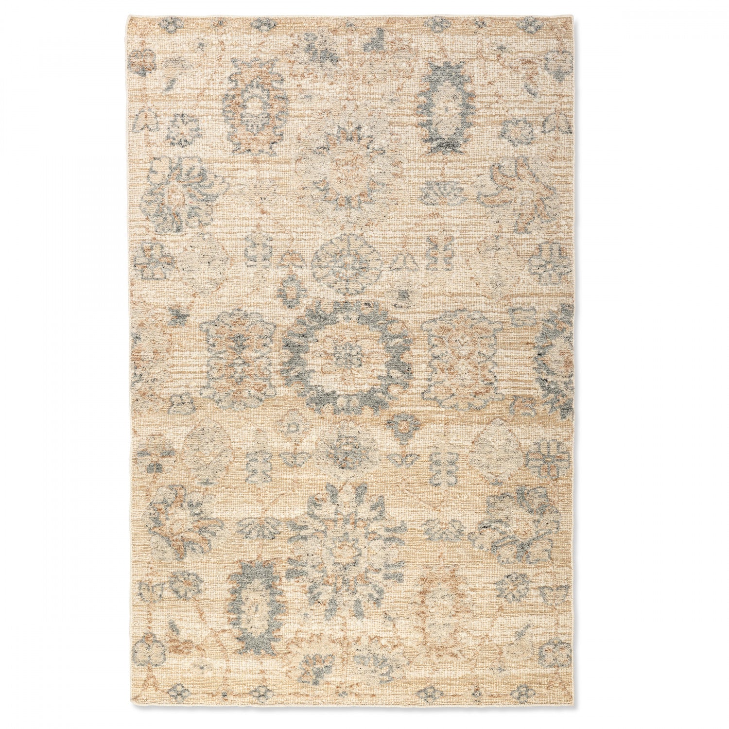 Ethos Hand-Knotted Rug - 8' x 10' - Beige/Blue