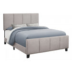 Lillian Queen Bed - Grey