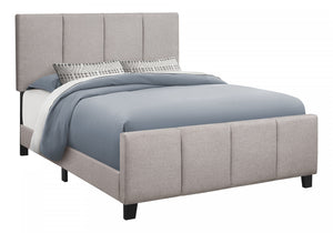 Lillian Queen Bed - Grey