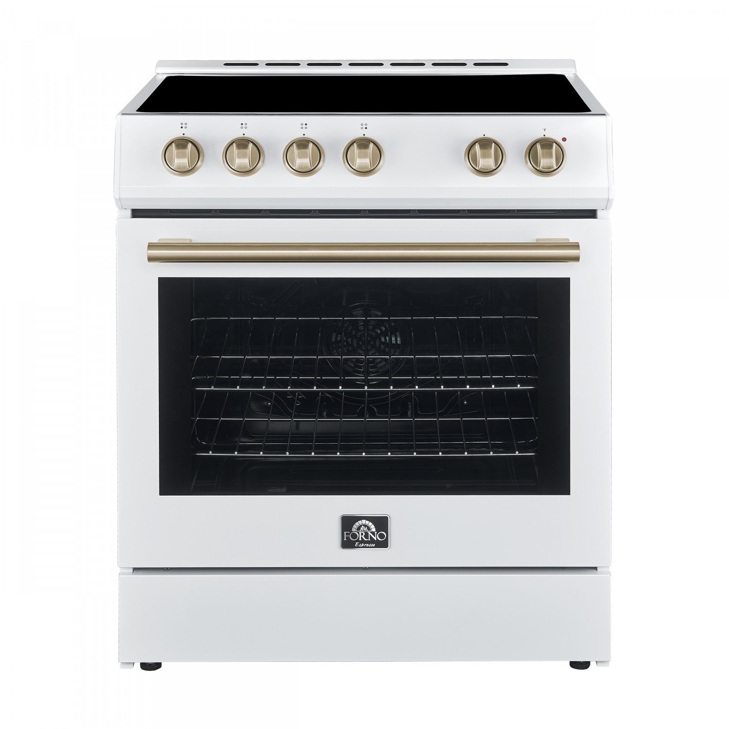 Forno Leonardo White Slide-In Electric Range (5.0 Cu. Ft.) - FFSEL6022-30WHT