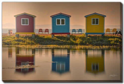 Cabin Trifecta Wall Art - Multi-Colour - 16 X 20