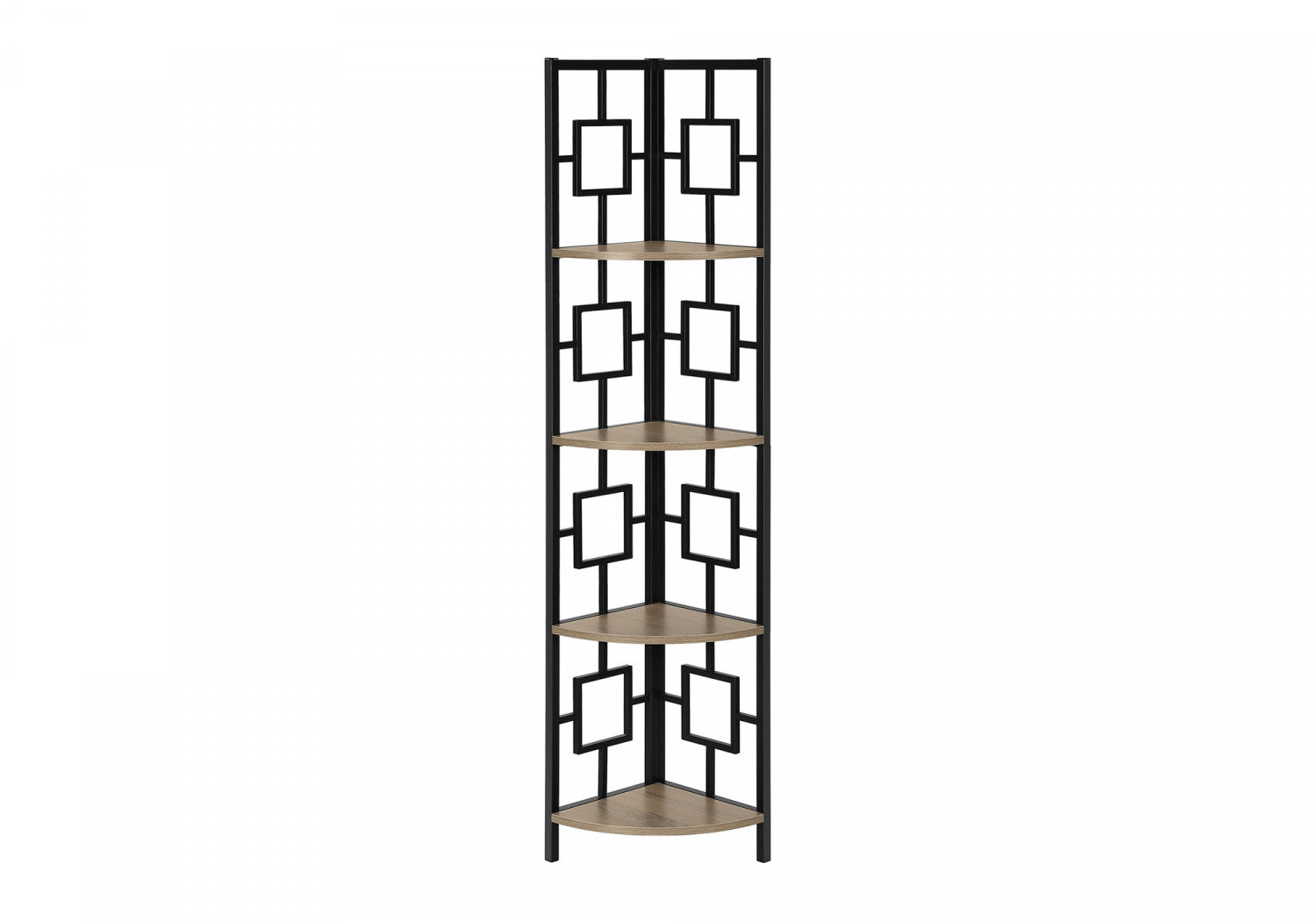 Venn Bookcase - Dark Taupe