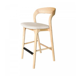 Brivonne Counter Stool - Natural Frame
