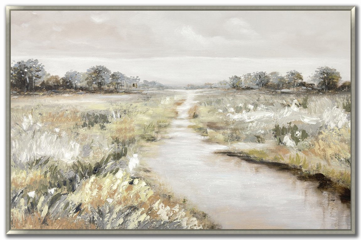 Pasture Drift Wall Art - Green - 40 X 60