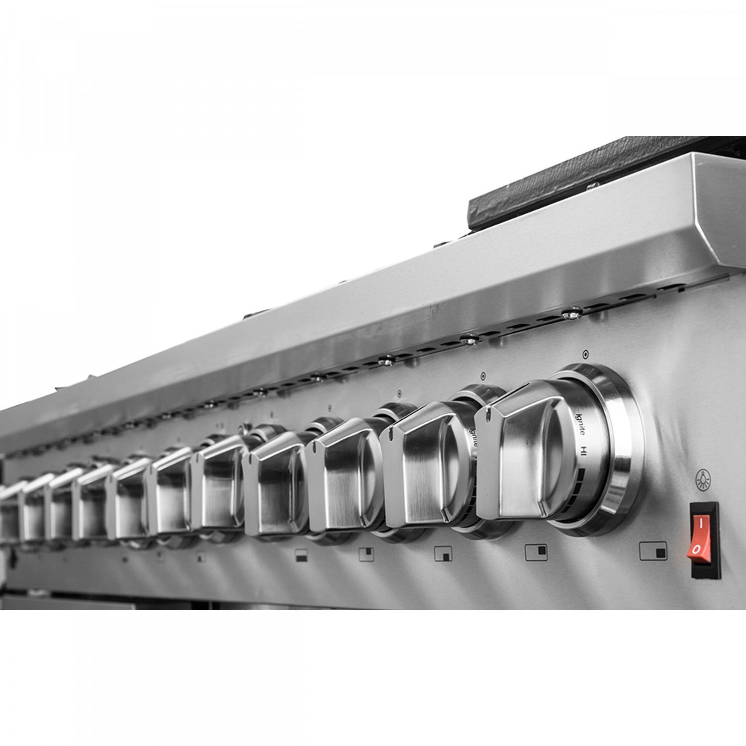 Forno Massimo 48" Stainless Steel Freestanding Dual Fuel Double Oven Range With Air Fry (6.58 Cu. Ft.) - FFSGS6125-48