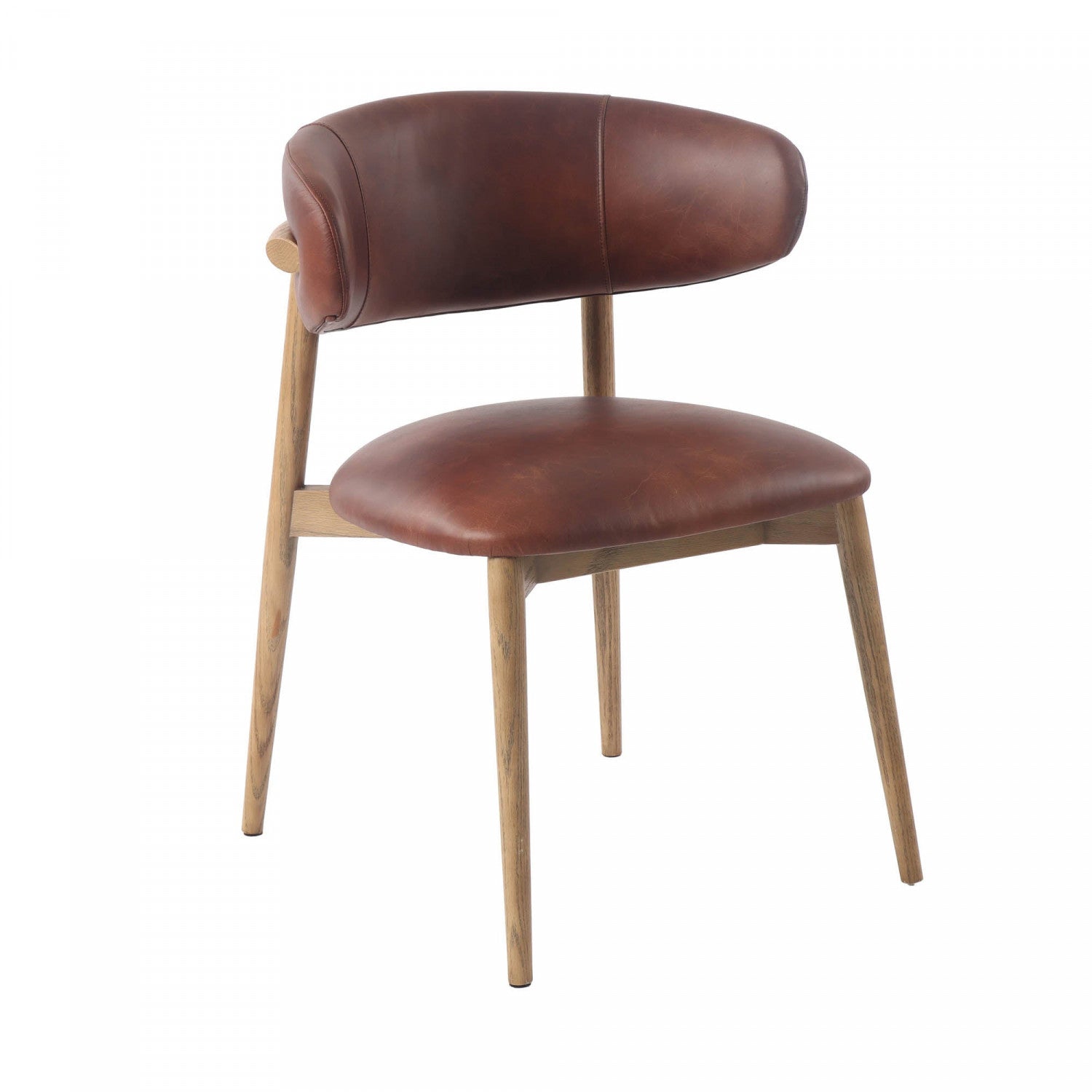 Veyda Dining Chair - Tobacco