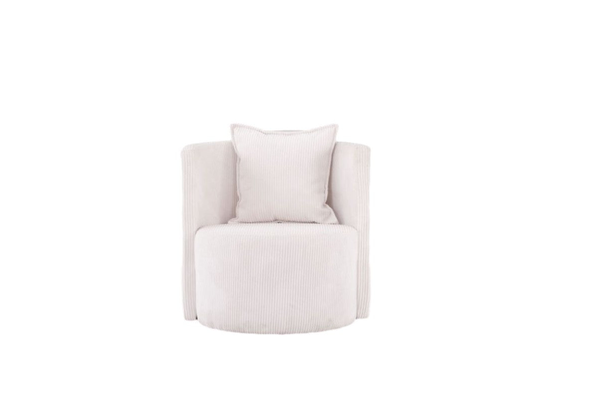 Averill Accent Chair - White