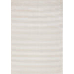 Machine Washable Modern Stripes Area Rug - 8' X 11' - Cream/Beige
