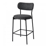 Eldra Counter Stool - Dark Grey - Set of Two
