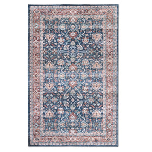 Touch Traditional Rug - 3' x 5' - Red/Blue