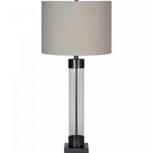 Mery Table Lamp - Clear/Bronze-Plated