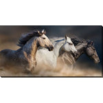 Freedom Gallop Wall Art - Brown - 20 X 40