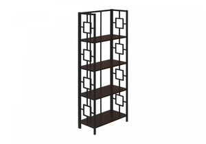 Renna Bookcase - Dark Brown