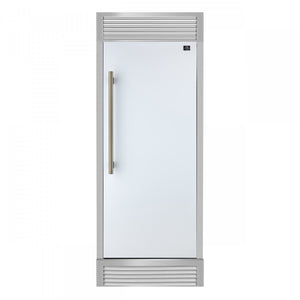 Forno Maderno 28" White Built-in Convertible Refrigerator/Freezer with Right Swing Door (13.6 Cu. Ft.) - FFFFD1722-32RSG-WHT