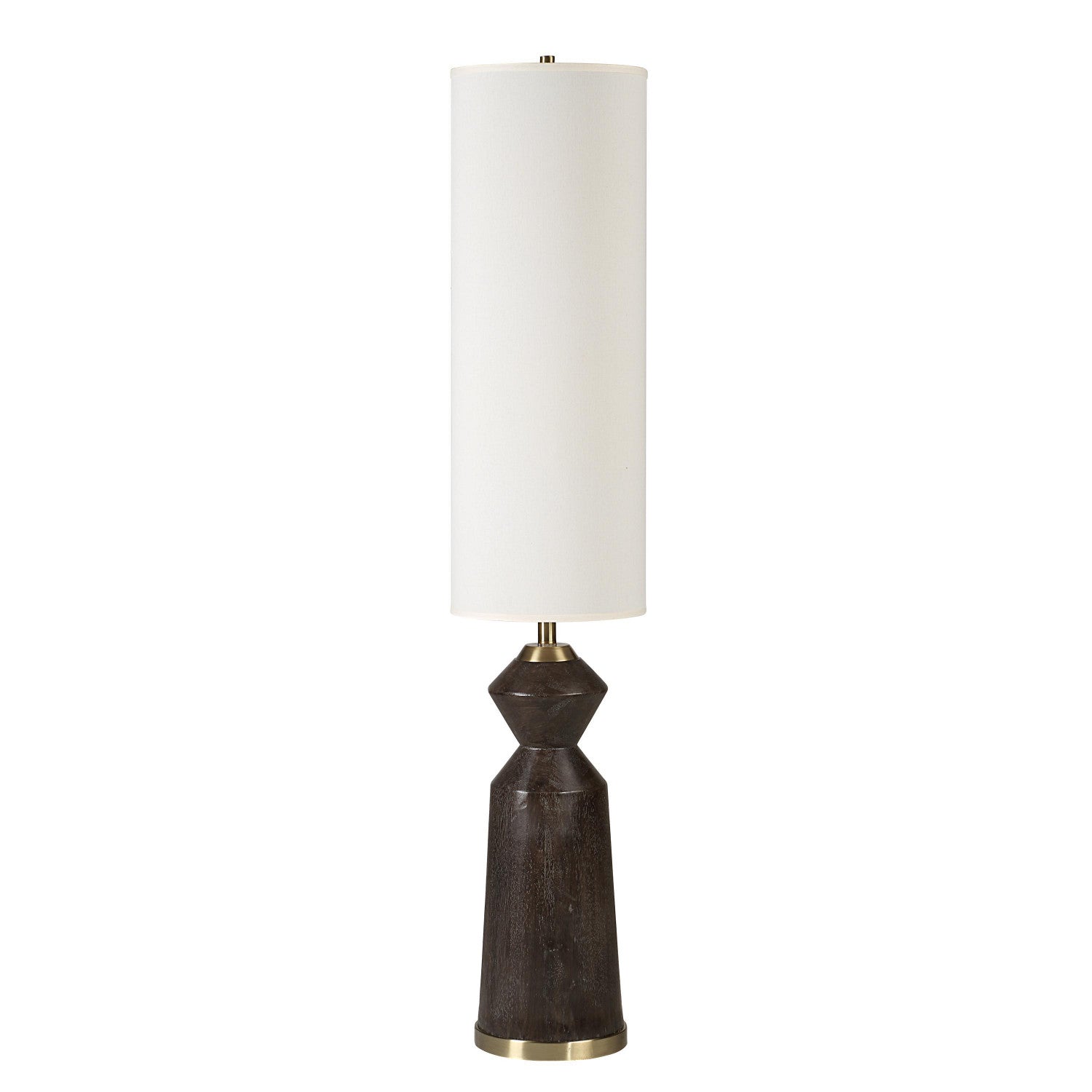 Clio Floor Lamp - Brown Wash