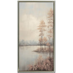 Lake Whispers I Wall Art - Neutral - 36 X 18
