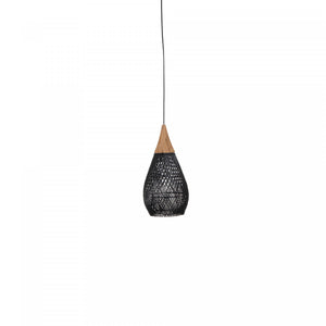 Bayan Horn Pendant Small - Black