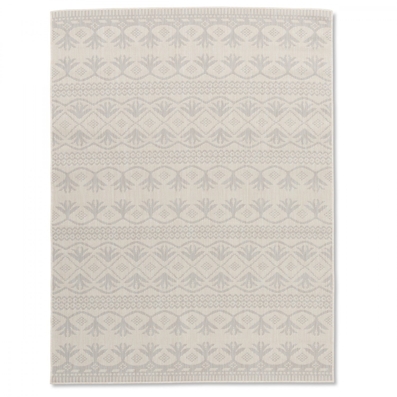 Cabana Modern Indoor/Outdoor Rug - 5' x 7' - Grey