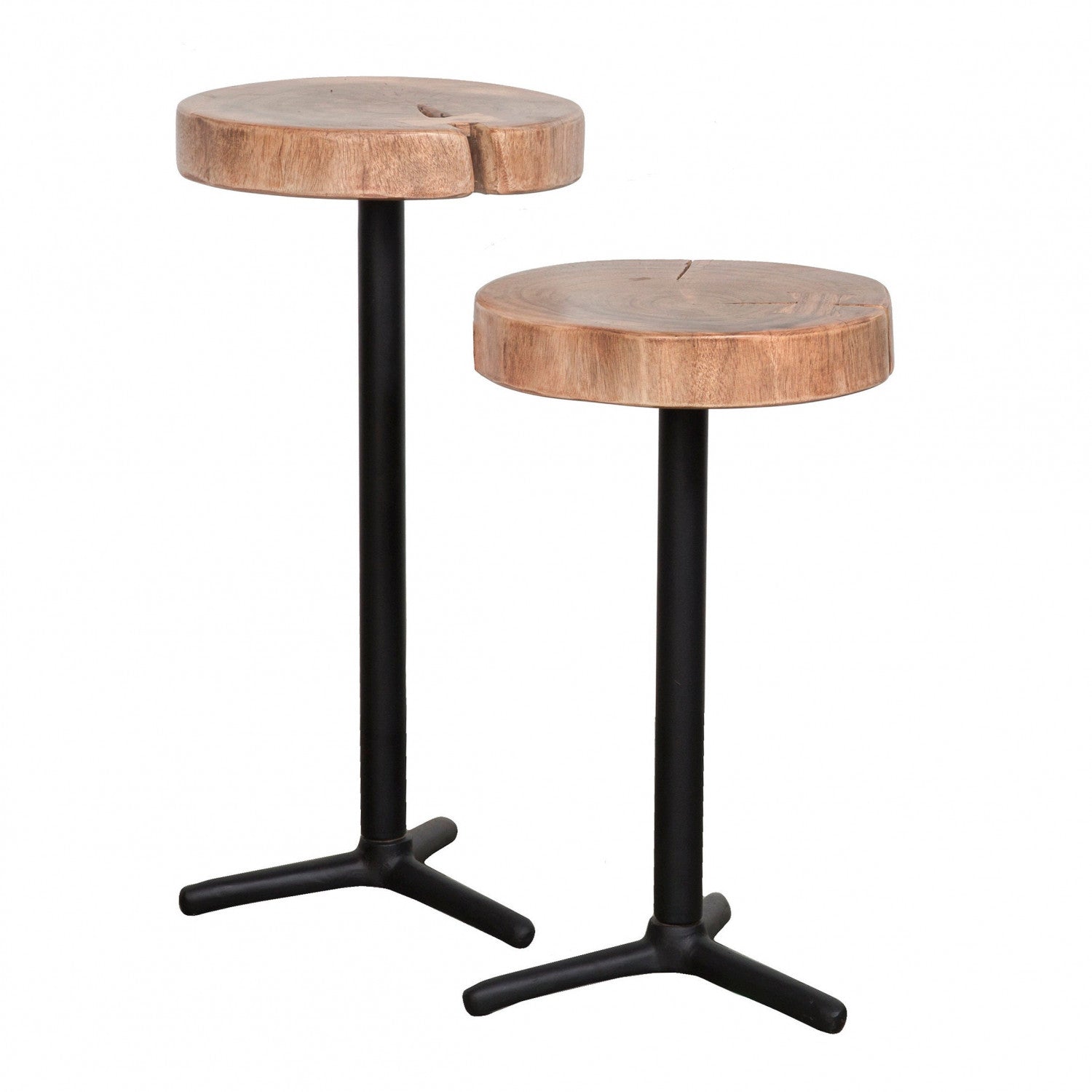 Eberlinn Martini Tables - Brown - Set of Two