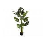 55" Monstera Plant With 6" Black Pot - Green