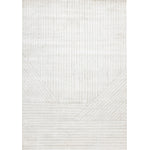 Hillary Modern Lines Area Rug - 8' X 11' - Cream