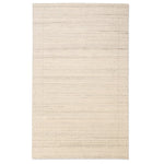 Strada Striped Rug - 8' x 10' - Grey/Light Brown