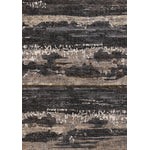 Allure Modern Dark Area Rug - 8' X 11' - Black/Brown