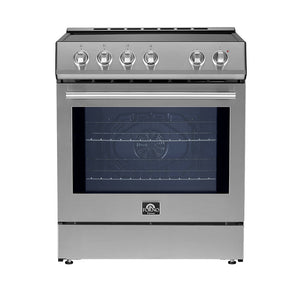 Forno Leonardo Stainless Steel Slide-In Induction Range (5.0 Cu. Ft.) - FFSIN0982-30