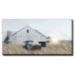 Frosted Fields Wall Art - Natural - 20 X 40