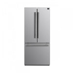 Forno Gallipoli 31" 17.5 Cu.Ft. Stainless Steel French Door Refrigerator - FFFFD1974-31SB