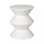 Gavrin Inverted Side Table - White