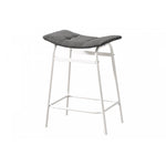 Baffin Counter Stool - White/Grey - Set Of Two
