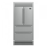Forno Moena 40" 19.2 Cu.Ft. Stainless Steel Built-In French Door Refrigerator with Ice Maker - FFRBI1820-40SG