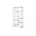Quin Bookcase - Silver