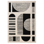 Sherpa Shapes Rug - 5' x 7' - White