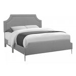 Vivian Queen Bed - Grey