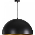 Sia Pendant - Black/Gold