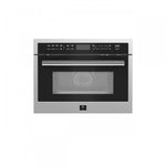 Forno Oliena Stainless Steel 24" Built-In Microwave Convection Oven (1.6 Cu. Ft.) - FMWDR3093-24