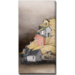 Cliffside Charm Wall Art - Brown - 30 X 60
