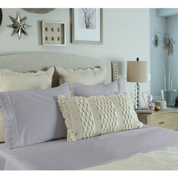Nilus King Sheet Set - Light Grey