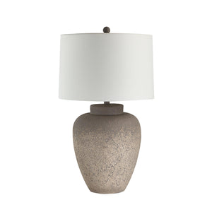 Kaia Table Lamp - Textured Beige