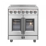 Forno Massimo Stainless Steel Freestanding Electric Range with Air Fryer (4.32 Cu. Ft.) - FFSEL6955-30