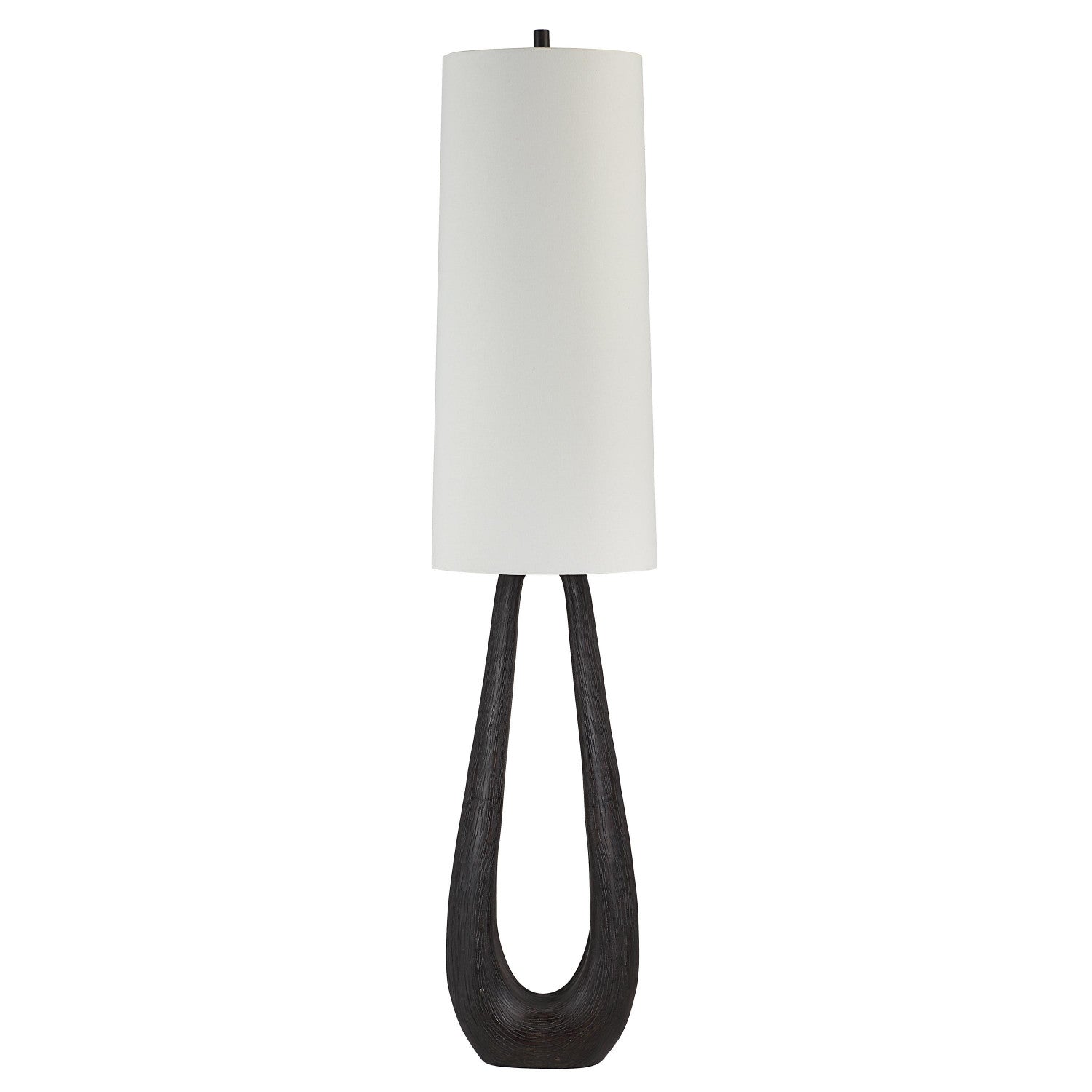 Blythe Floor Lamp - Dark Walnut