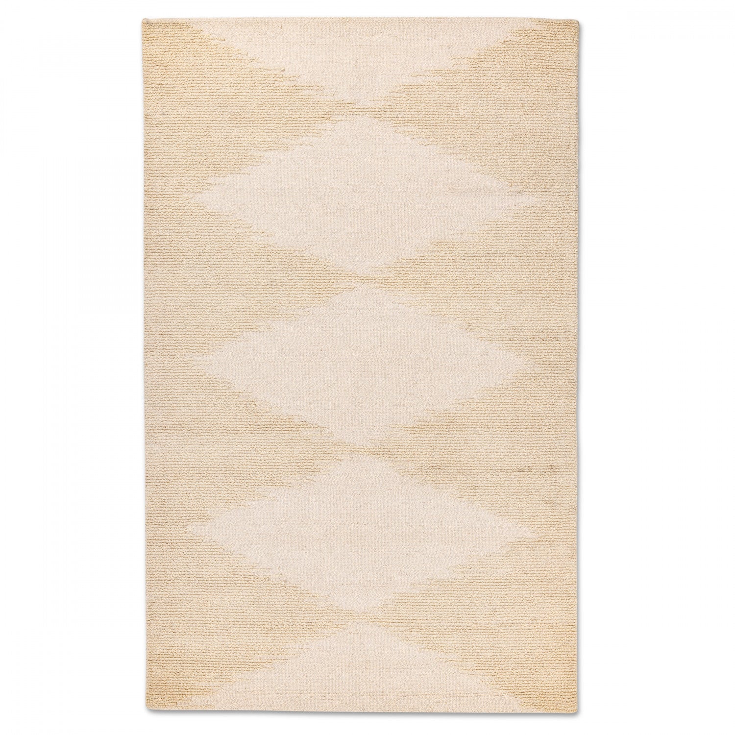 Morris Diamonds Rug - 8' x 10' - Soft Cream