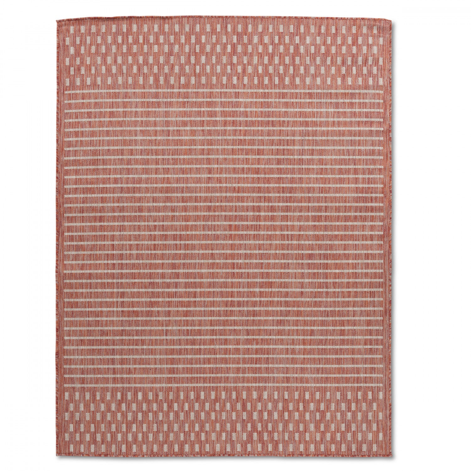 Cabana Casual Indoor/Outdoor Rug - 6' x 9' - Red