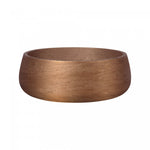 Stravik Bowl Planter - Metallic Bronze